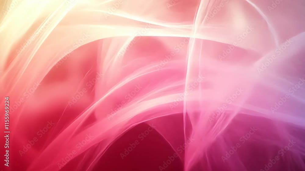 Poster colorful light swirls create dynamic abstract patterns in vibrant hues