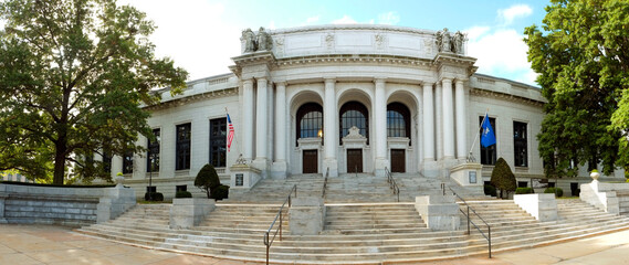 Supreme Court Building for State of Connecticut in Hartford whose judges determine constitionality...