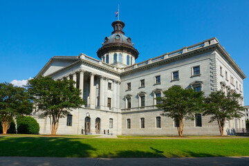 Columbia South Carolina home of the Statehouse Capital building with a rich history