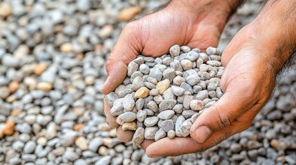 Landscaping with decorative gravel for garden paths and spring renovation ideas