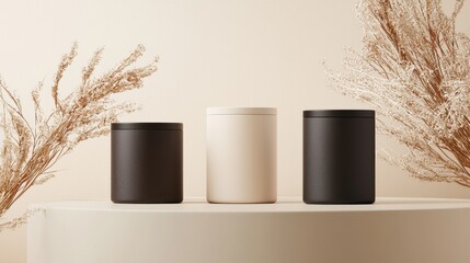 Luxury fragrance collection display with elegant custom candle design for interior decor inspiration