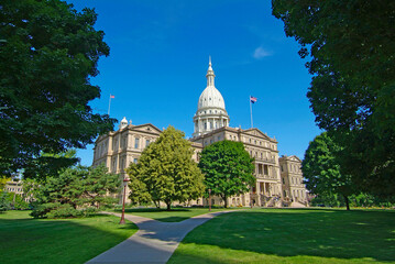 State Capitol Building for Michigan at Lansing Michigan