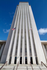 the new current State Capitol Building at Tallahassee Florida FL