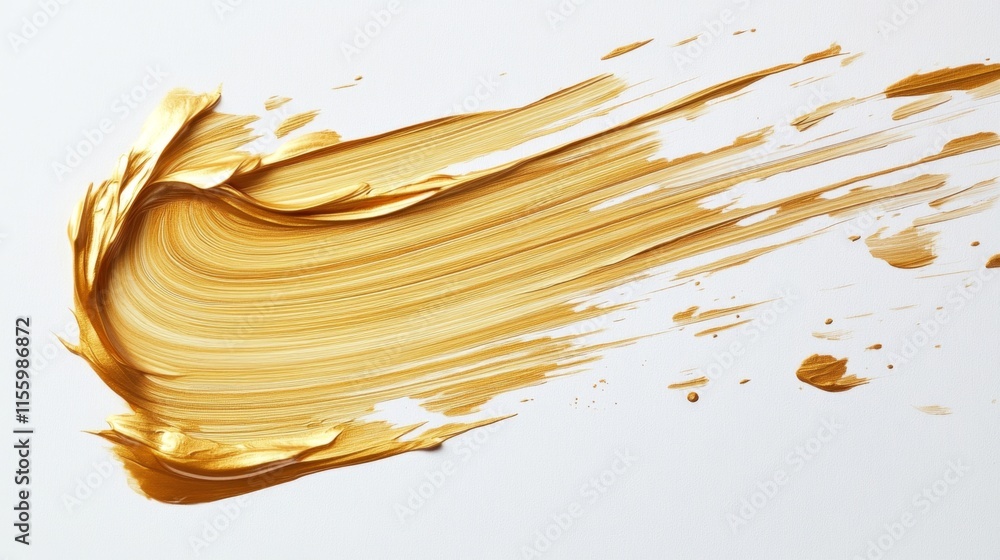 Poster dynamic brushstroke action art studio abstract art creative environment close-up view artistic expre