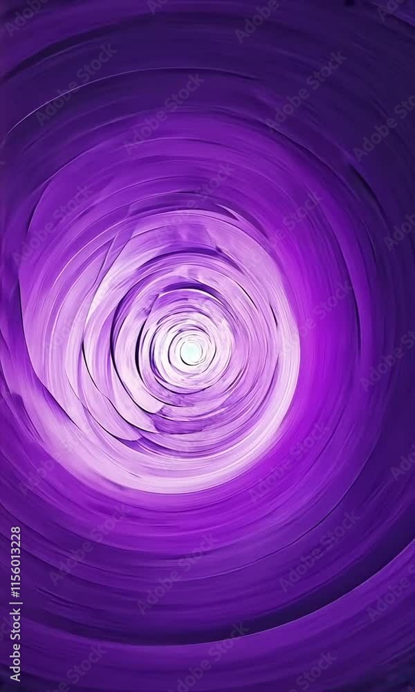 Poster vibrant purple swirl an abstract circular pattern in motion, showcasing artistic texture and mesmeri