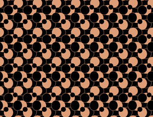 Geometric Drift: Digital Abstract Allover Print