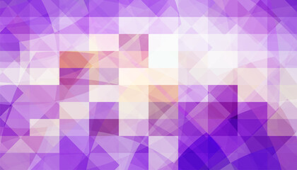 Obraz premium Abstract Background with Transparent Hexagonal Shapes Violet