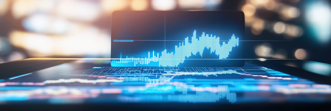 financial business and stockmarket concept