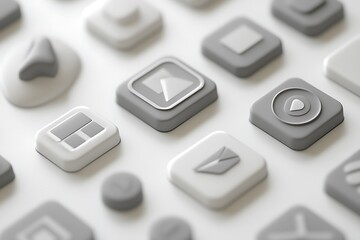 Minimalistic App Icons Set