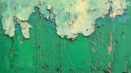 Scraped green background