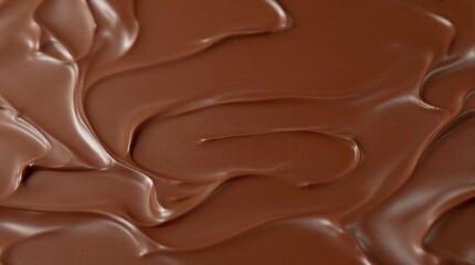 Smooth rich melted chocolate swirls for dessert chocolate recipes