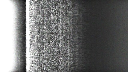 Stylish glitch transition with flash light and noise effect for vibrant futuristic video editing