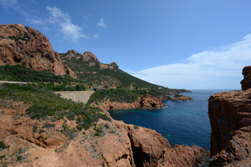 corniche de l'Est&eacute;rel