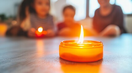 Teaching Children About Fire Safety in a Bright Room