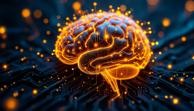 Digital brain with circuit