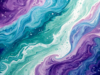 abstract background with waves