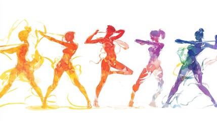 Dynamic Workshop Achievements in Vibrant Colors