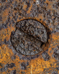 rusty metal texture