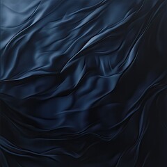 Fototapeta premium A blue fabric with a pattern of waves