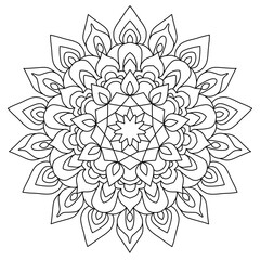 vector illustration of a flower
