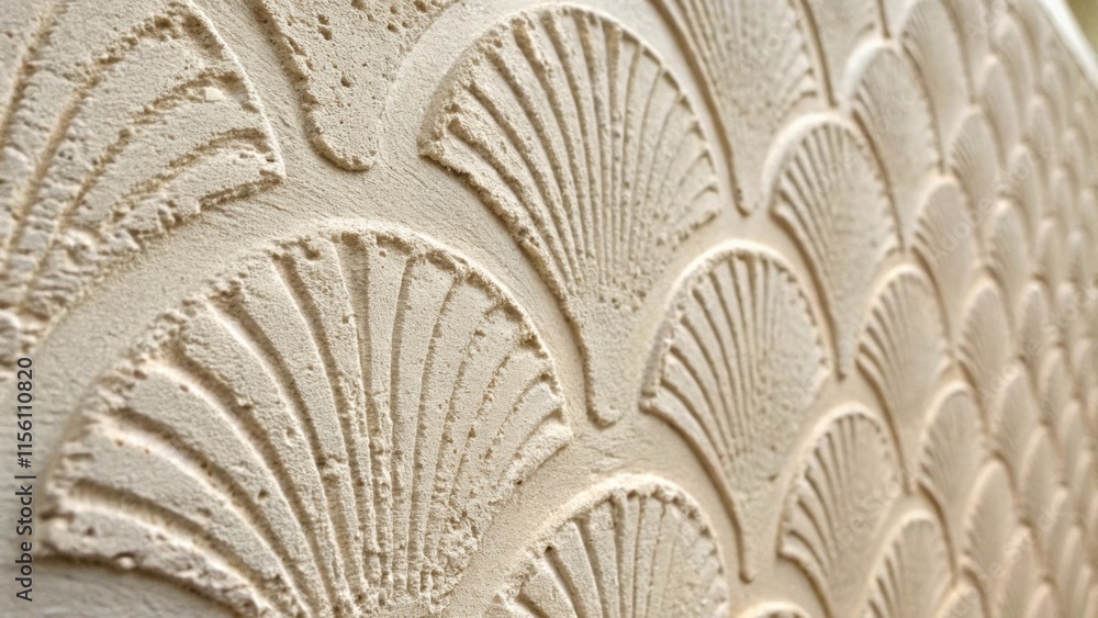 Poster a closer inspection reveals a series of small textured patterns as if remnants of a brushstroke ling