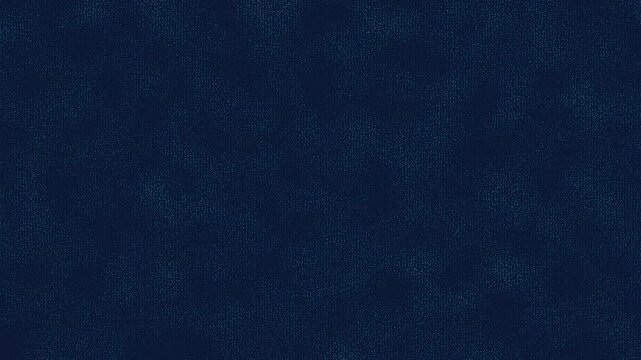 Waving pattern Technology background with lighting particle dots seamless loop animation navy blue background