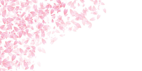 和柄　年賀状　桜　背景