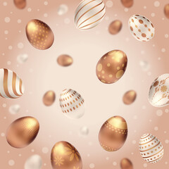 Happy Easter abstract background with eggs. Easter holiday background. Easter background. Abstract Easter background with easter Eggs. Easter holiday template. Eggs holiday background. Easter luxury