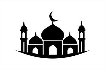 Mosque Icon silhouette