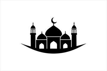Mosque Icon silhouette
