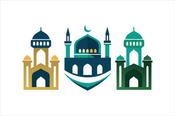 Mosque Icon silhouette
