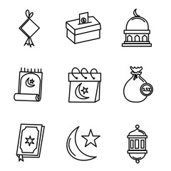 Ramadan Arabic Islamic Icon