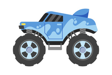 Powerful monster truck race car © Pavlo Syvak