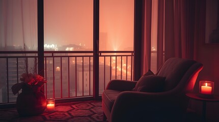 AI image Tight close-up shot, warm golden hour light. Surreal infrare_Nero AI_Photo.jpg, Generative AI image Surreal infrared tones, volumetric lighting. Cozy armchair