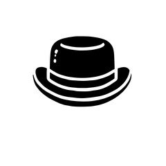 Classic Bowler Hat Icon 