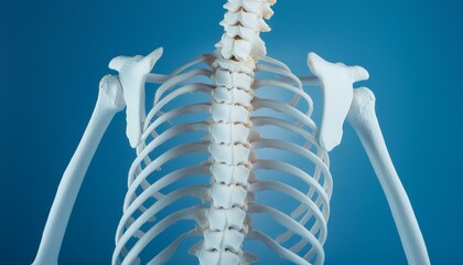 Image highlighting bone collisions between lumbar vertebrae, causing friction damage