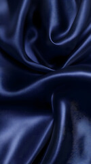 Obraz premium blue silk, blue fabric texture, silk, blue backgrounds, satin, fabric textures, blue satin, silk textures, HD wallpaper