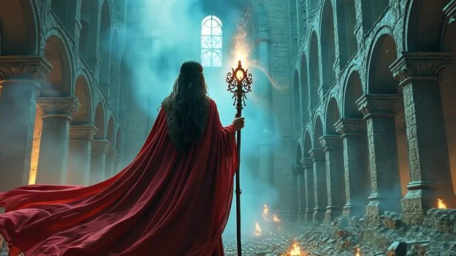 Female characters suitable for cinematic scenes