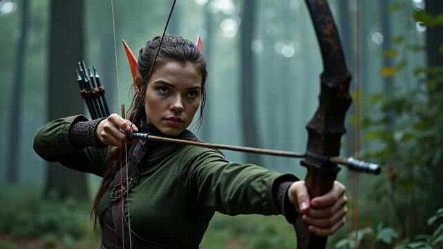 Female characters suitable for cinematic scenes