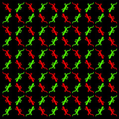 This image is background pattern with animal gecko motif design 
