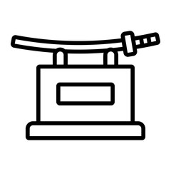 sword Line Icon