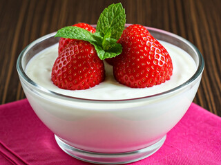 フルーツ　ヨーグルト　WEB素材