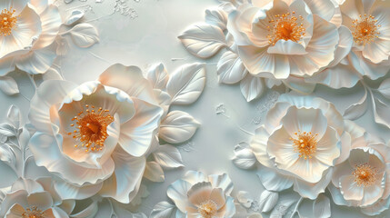 flowers in the water