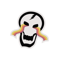 Retro Psychedelic Sticker