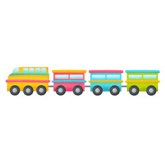 Handdrawn Train Illustration 