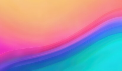 Obraz premium a close up of a colorful background with a curved wave