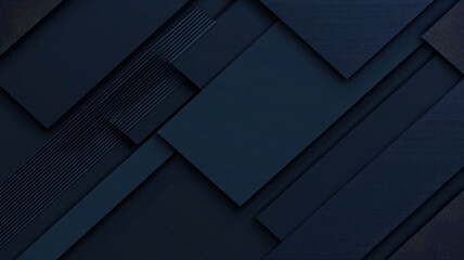 Fototapeta premium A dynamic background in dark blue tones with sleek, modern lines, perfect for corporate branding, business reports, or professional documents, exuding trust, sophistication, and professionalism. 