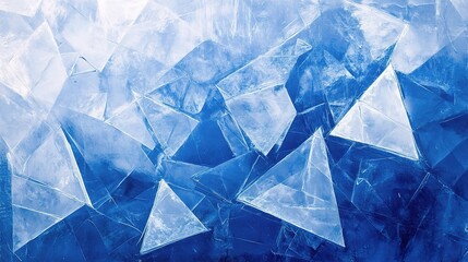 Naklejka premium Abstract Modern Blue Background with Textured Layers of Shapes