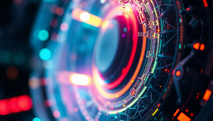 Obraz premium abstract technology wallpaper
