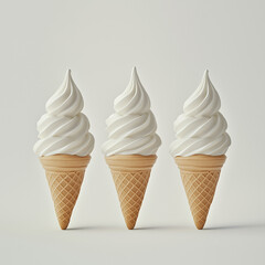 Sorvete na casquinha